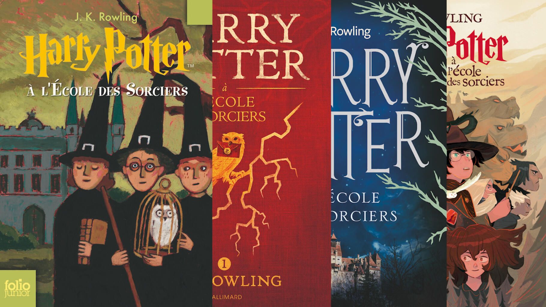 " Harry Potter à l’école des sorciers " : depuis sa sortie en France il y a 25 ans, la couverture du livre a beaucoup changé