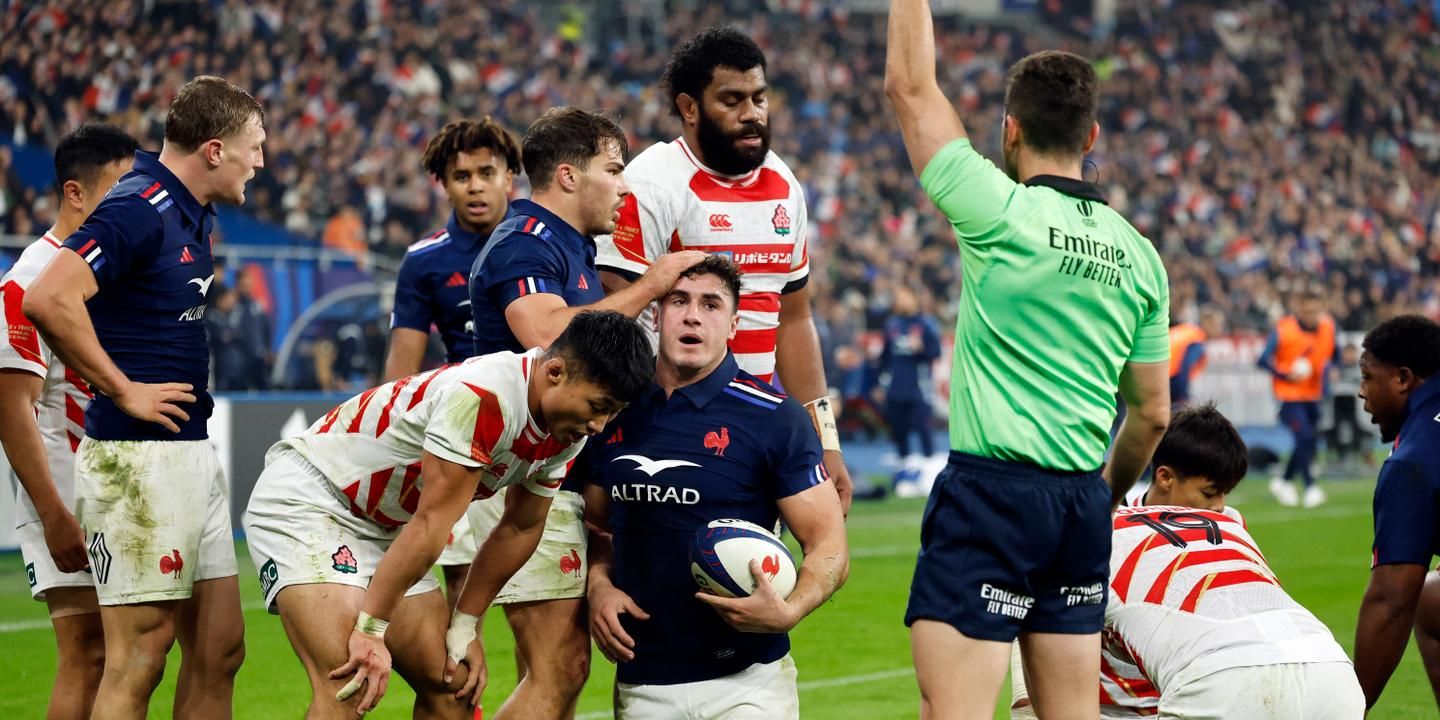 En direct, France-Japon : Paul Boudehent inscrit un doublé, les Bleus en démonstration face aux Brave Blossoms