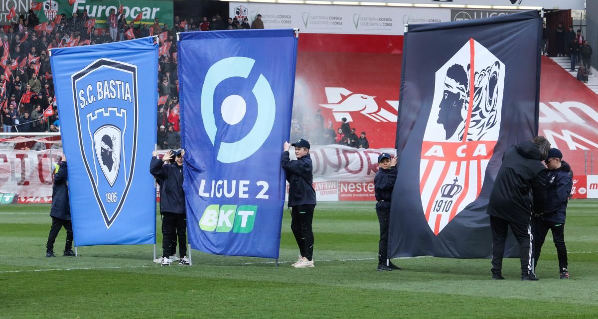 Ligue 2 : le derby Bastia - Ajaccio décalé en raison des conditions climatiques