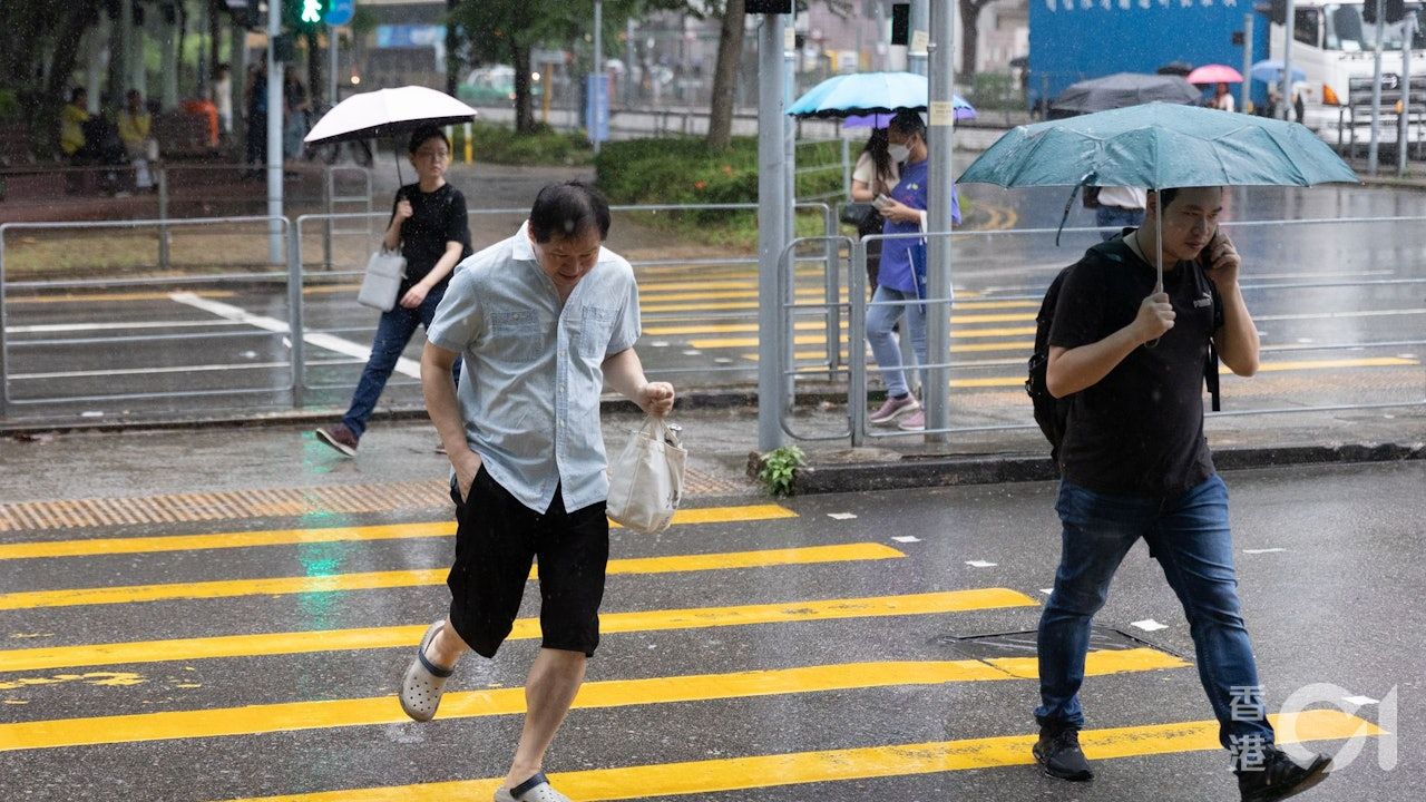 Blue Monday上班注意 天文台預測周一雨勢頻密 早晚清涼得15度