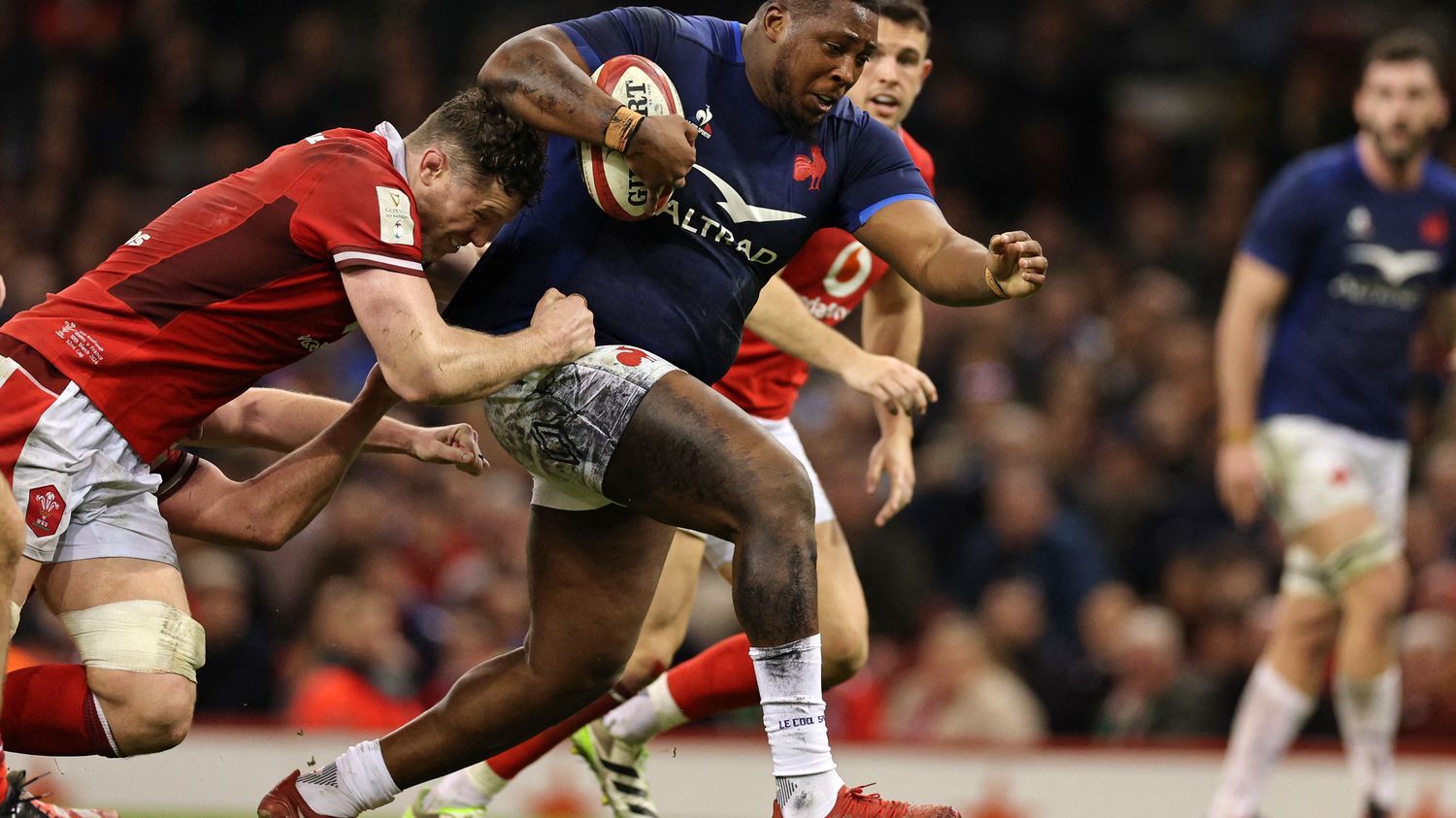 Six nations 2024 : Colombe, Meafou, Depoortere et Barré, une première "extraordinaire" avec le XV de France à Cardiff