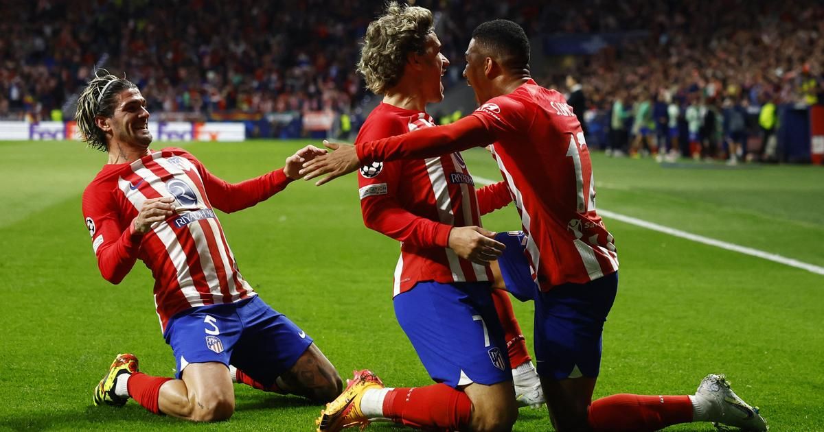 Ligue des champions : l’Atlético Madrid prend une option pour la qualification