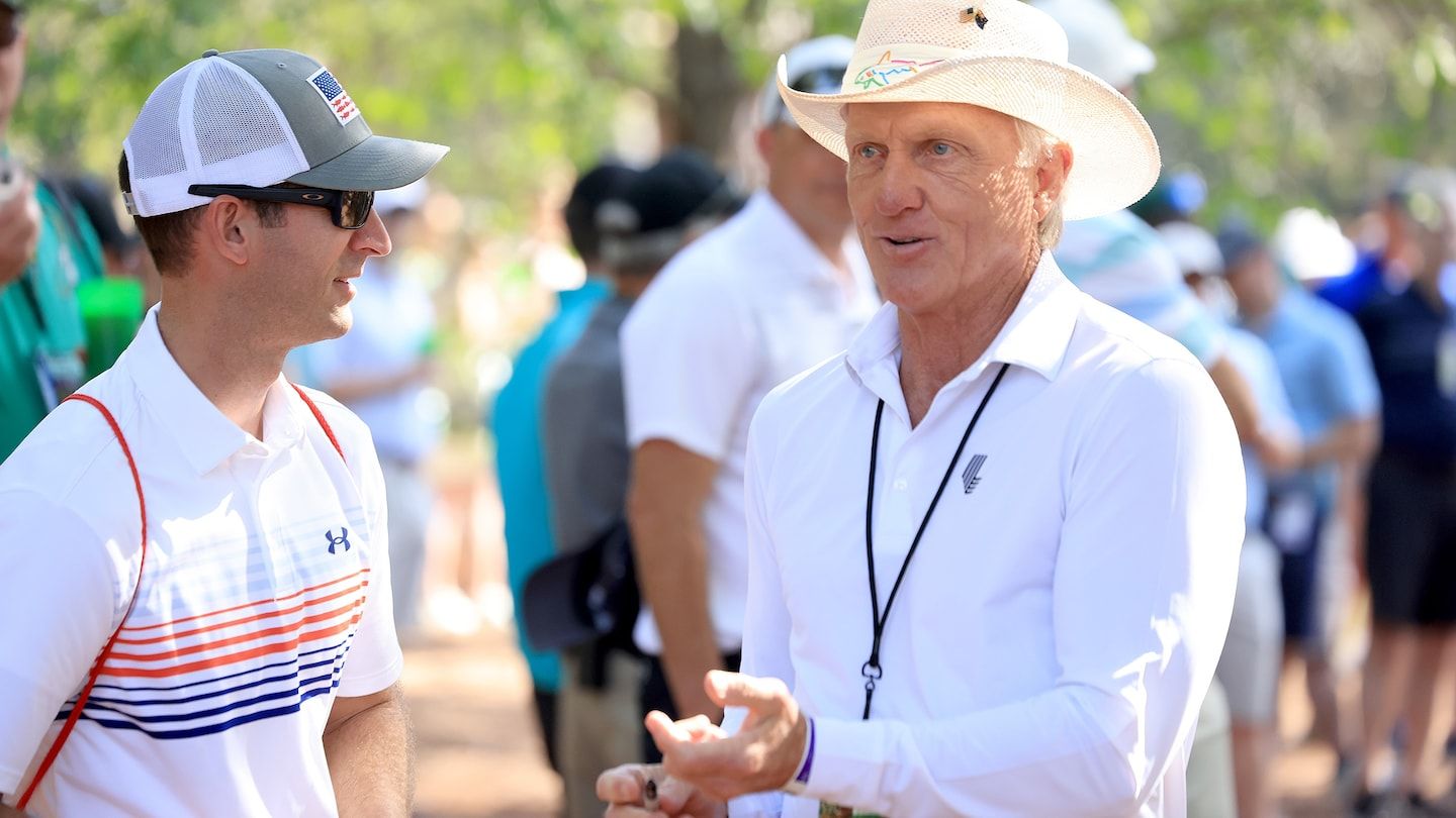 LIV’s Greg Norman never experienced the Masters as he did this week