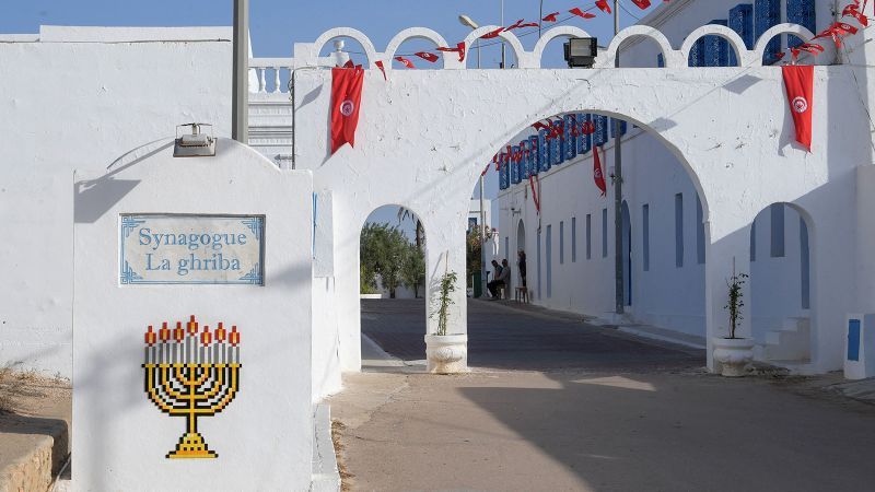 At least three killed in attack near synagogue in Tunisia