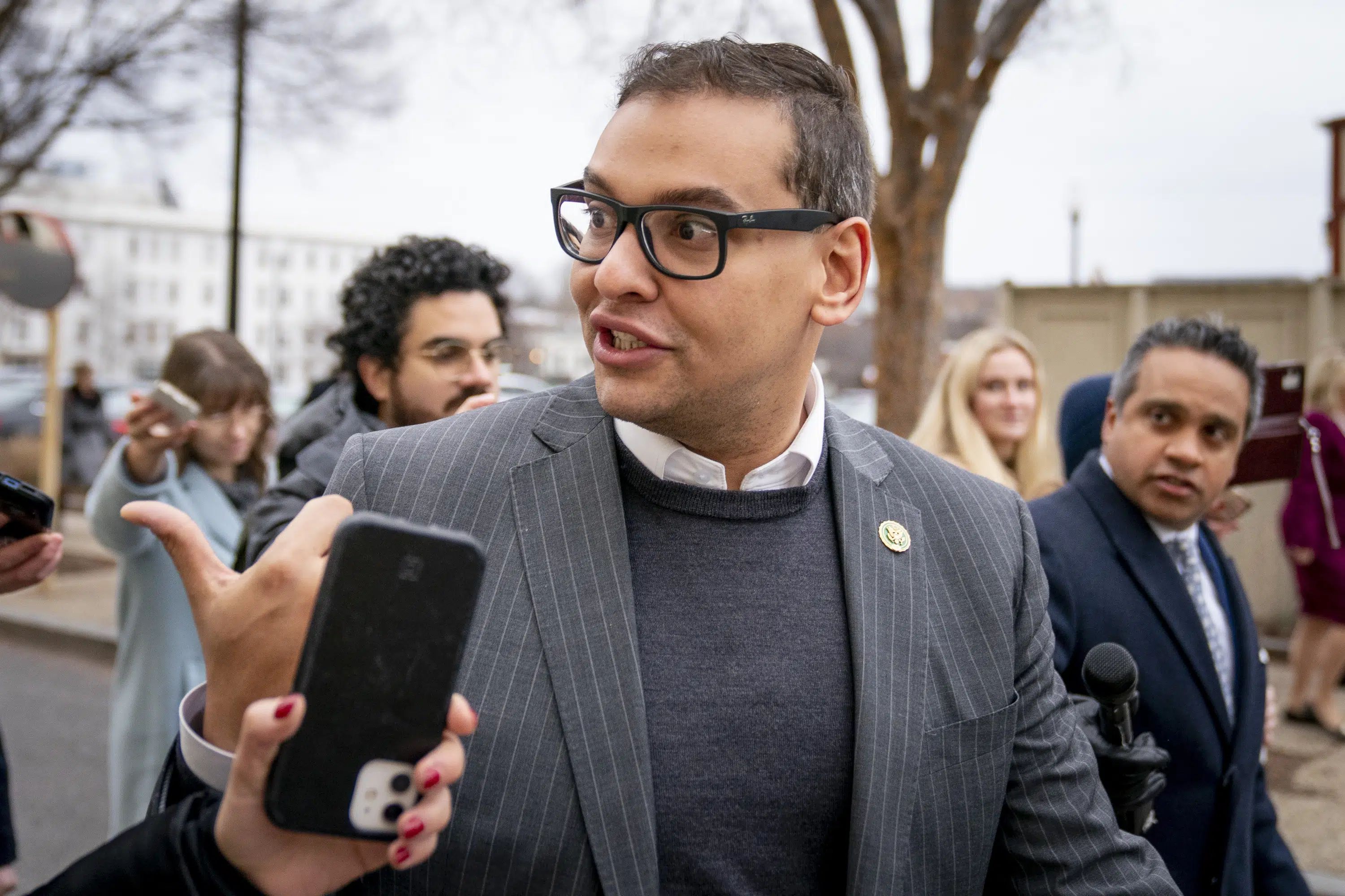 Rep. George Santos faces federal criminal offenses, AP sources say