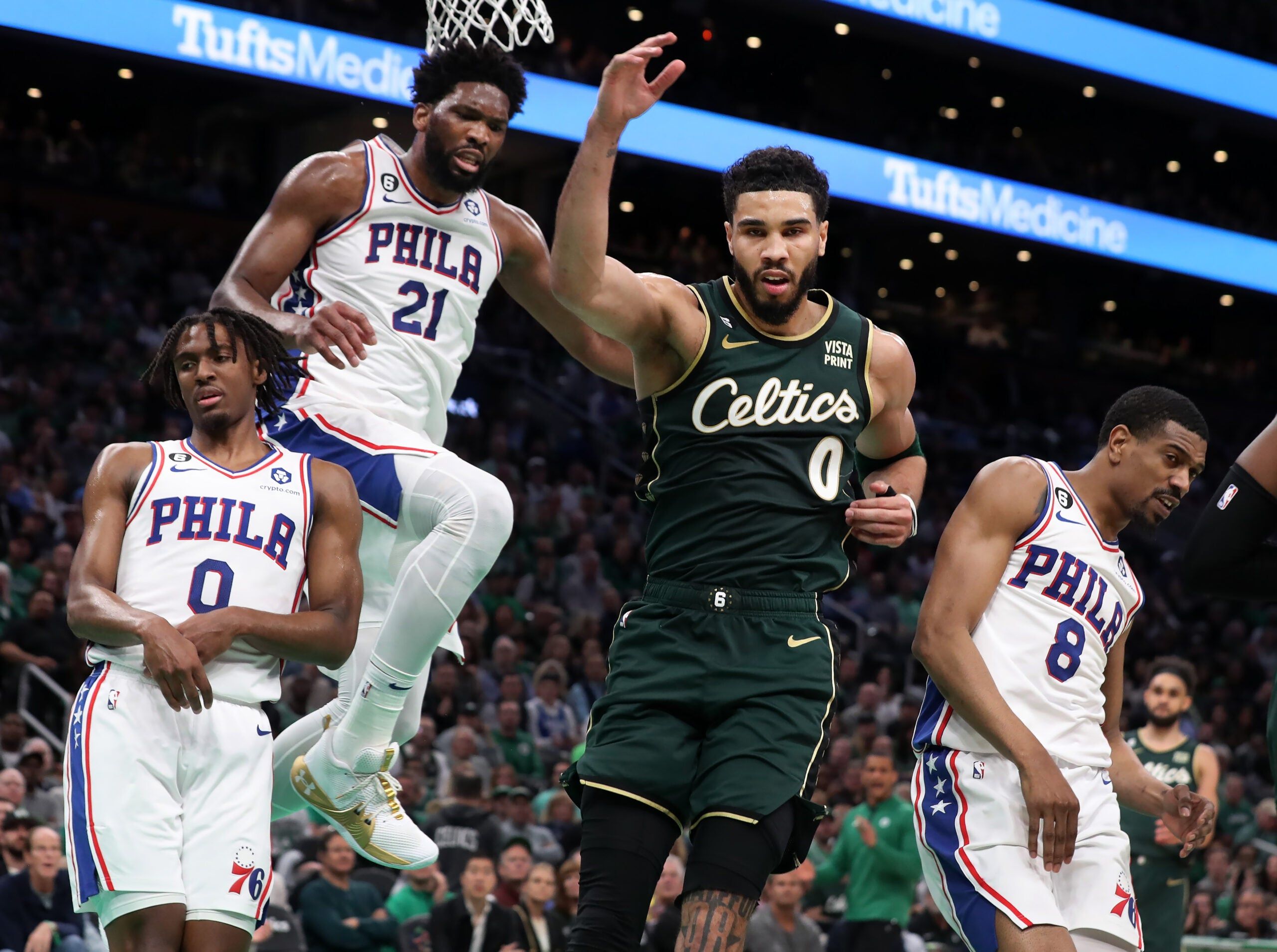 7 takeaways as Joel Embiid, 76ers push Celtics to brink with Game 5 win