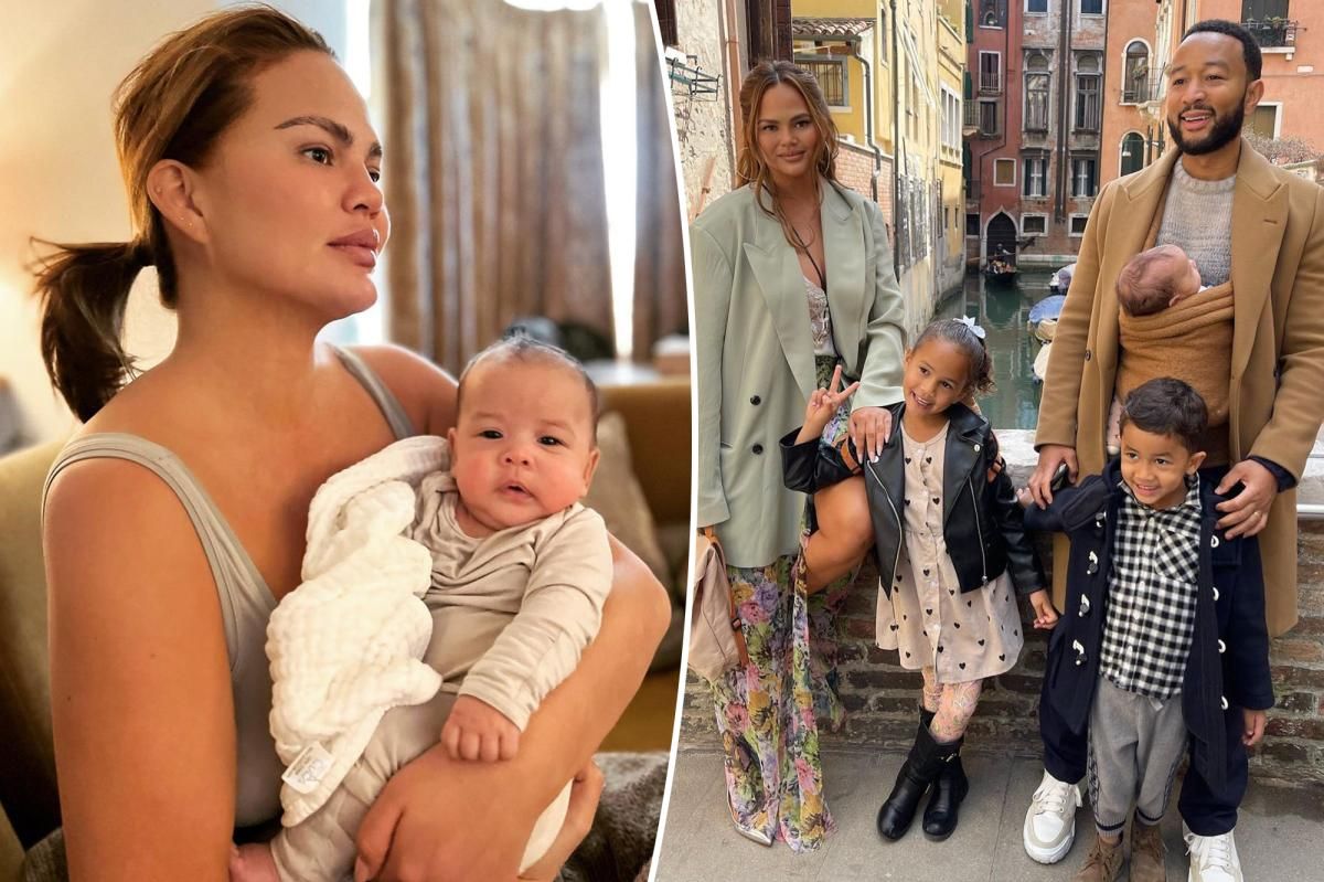 Chrissy Teigen responds to speculation she used a surrogate for Esti