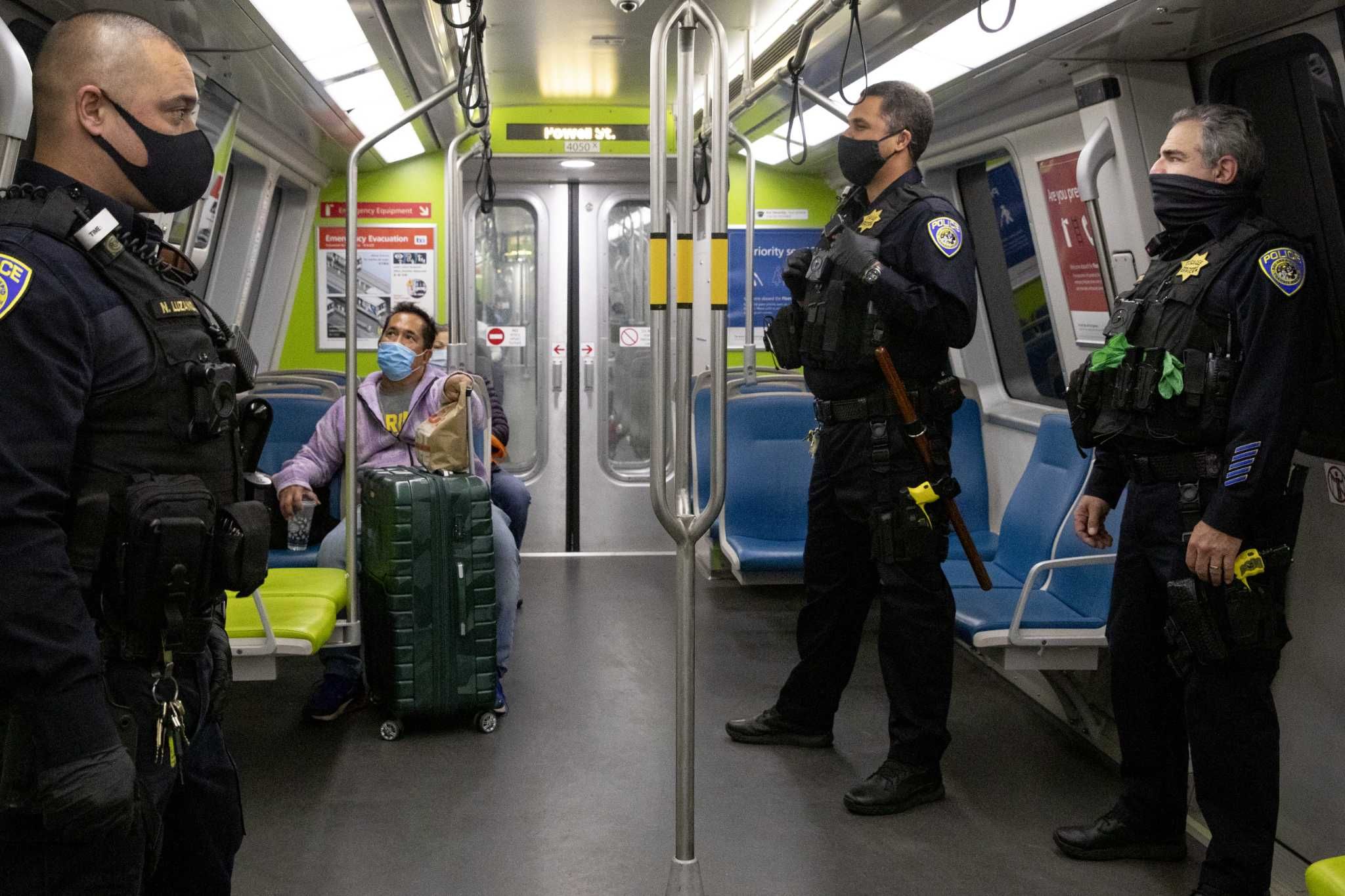 New poll calls on BART to hire more police to win back riders