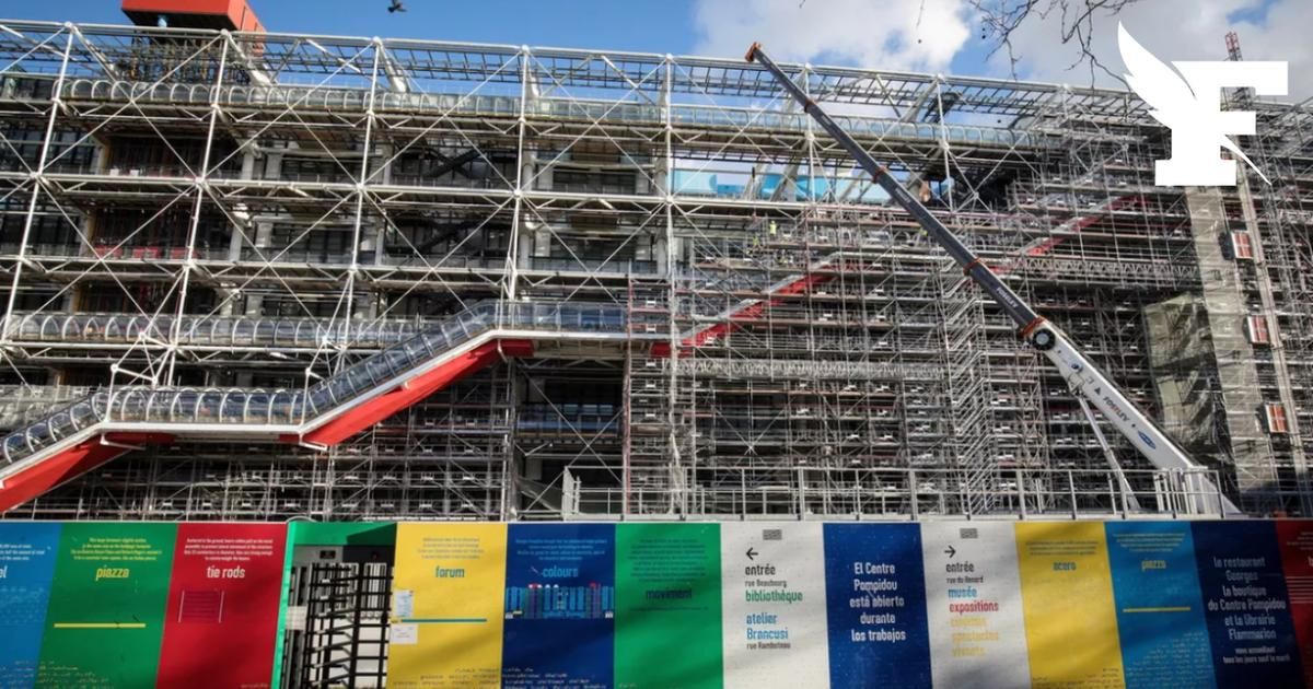 Le Centre Pompidou fermera complètement ses portes pour travaux de fin 2025 à 2030