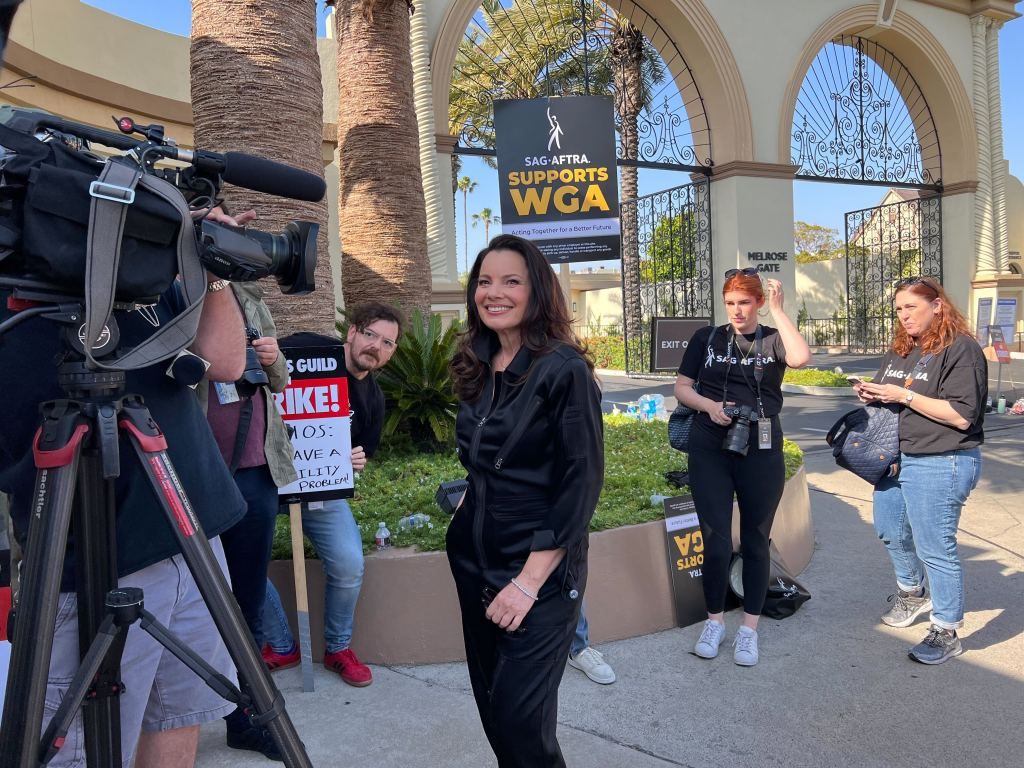 Fran Drescher Follows Up Comments Made On Picket Line