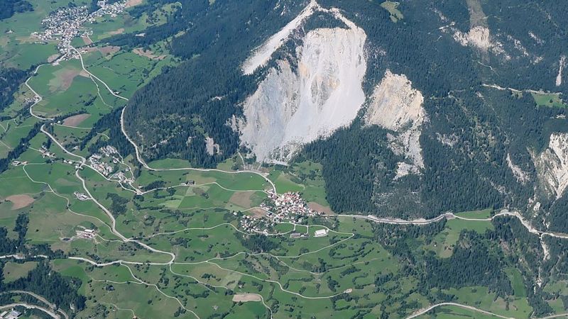 Swiss villagers told to evacuate over Alpine rockslide