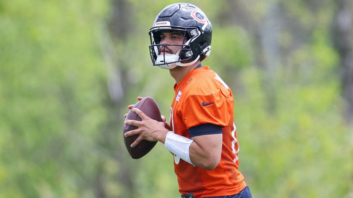 Caleb Williams’ precision, aura shine on Day 1 of Bears rookie minicamp