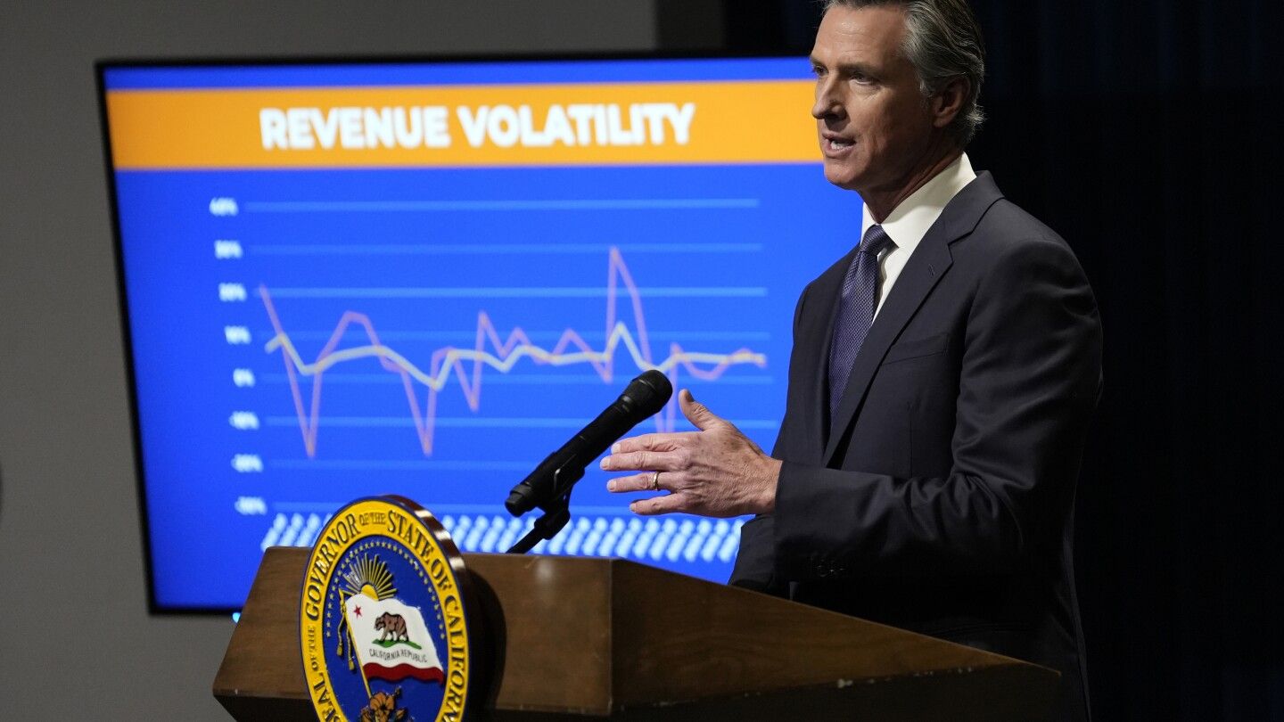 California governor would slash 10,000 vacant state jobs to help close $27.6 billion deficit