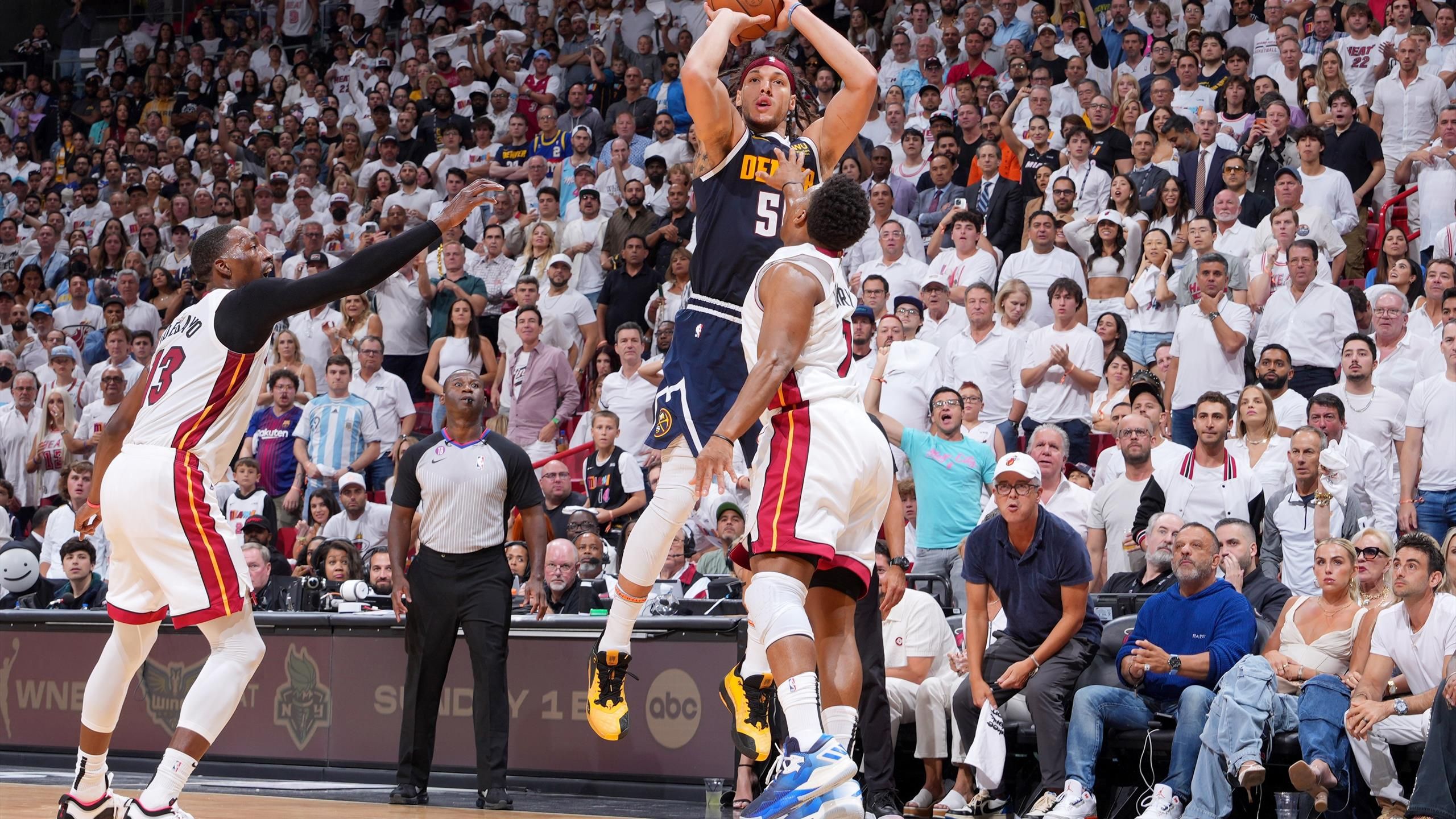 NBA - Les Denver Nuggets gagnent encore sur le parquet du Miami Heat et se rapprochent du titre