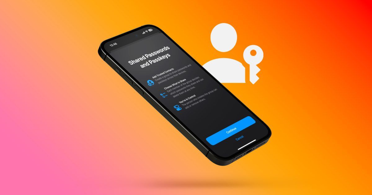 Share passwords on iPhone: How to in iOS 17