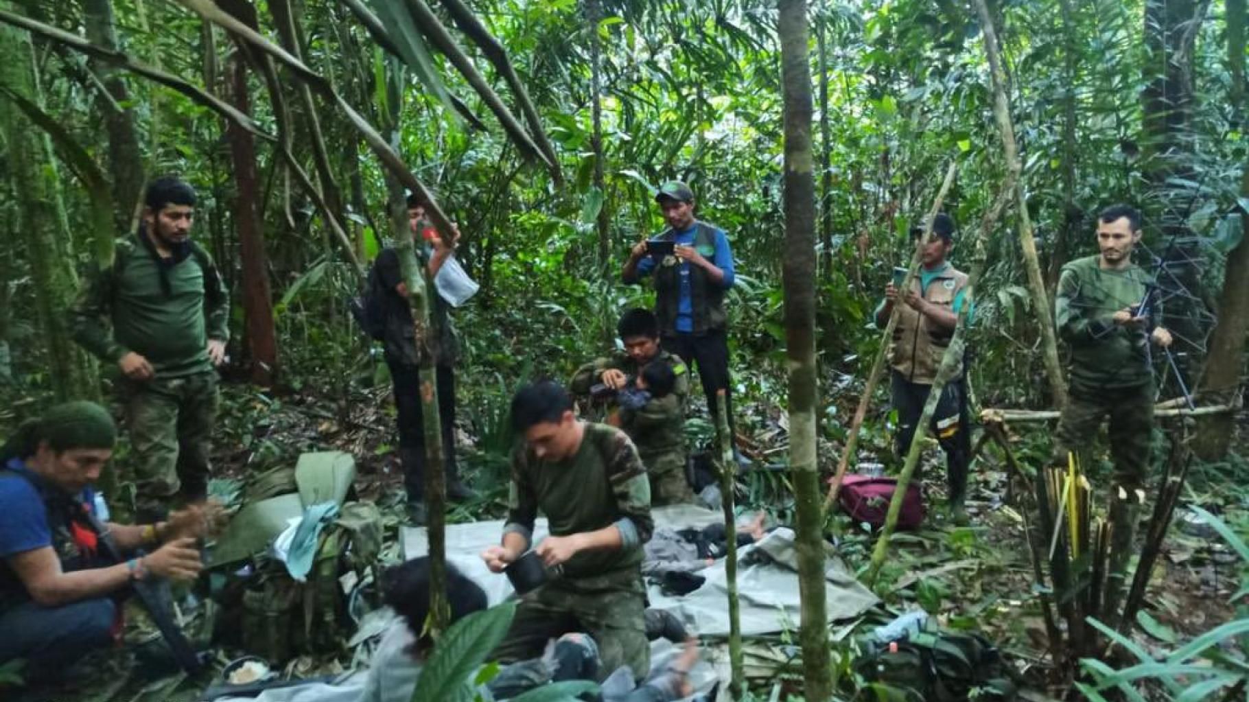 En Colombie, les enfants disparus dans l’Amazonie après un crash d’avion ont été retrouvés