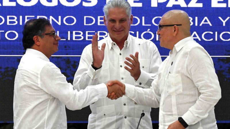 Colombia and ELN guerrillas agree to six-month ceasefire