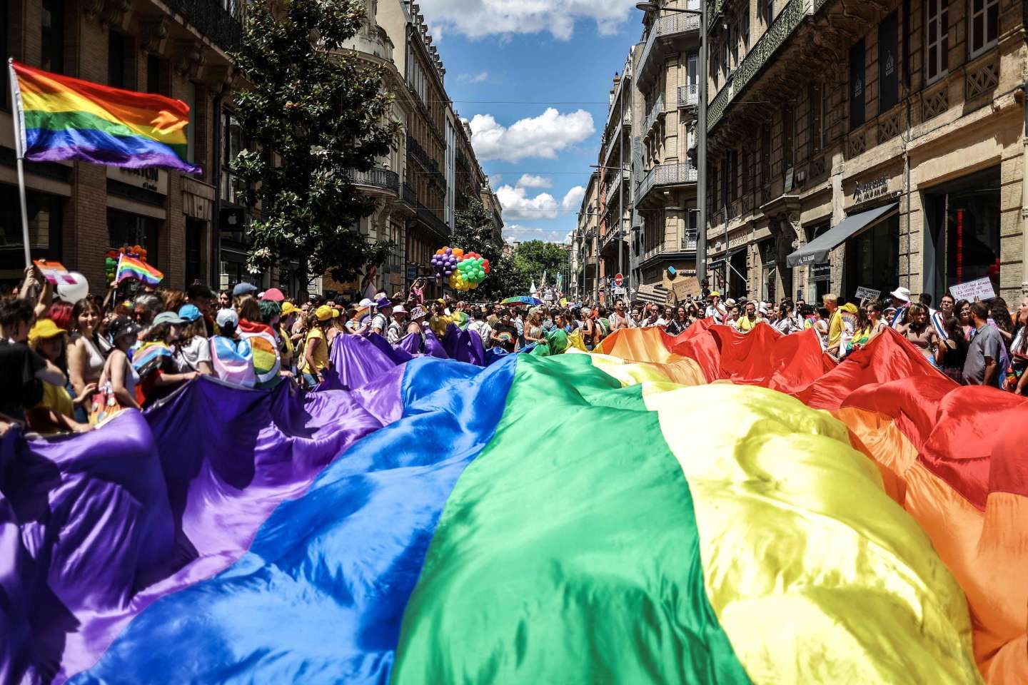 Pour la Marche des fiertés, des milliers de personnes défilent dans plusieurs villes de France