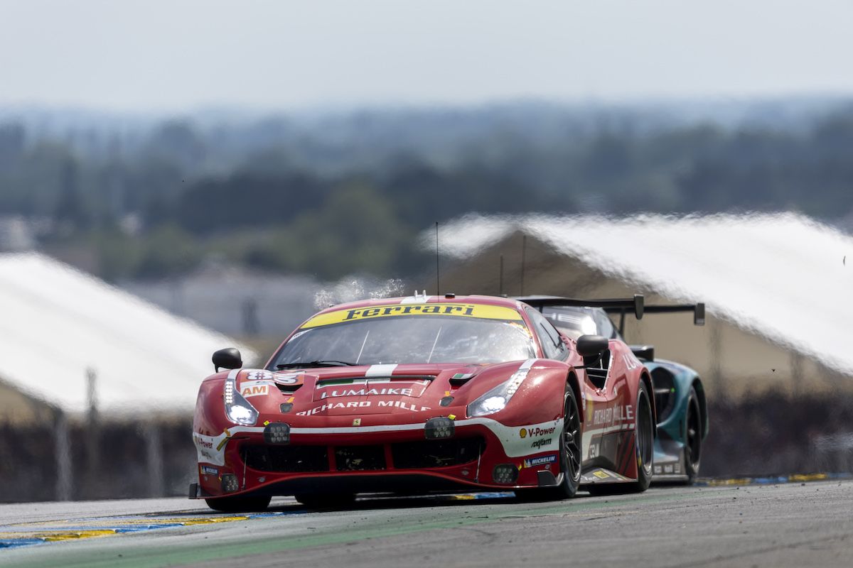 Abandon pour Lilou Wadoux et Richard Mille AF Corse