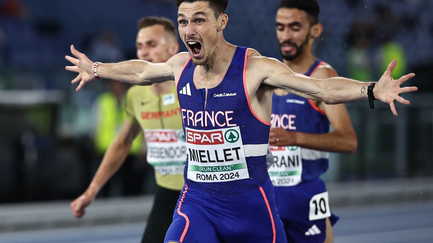 Euro d'athlétisme : avec Alexis Miellet et Djilali Bedrani, la France s'offre un doublé sur 3000 m steeple