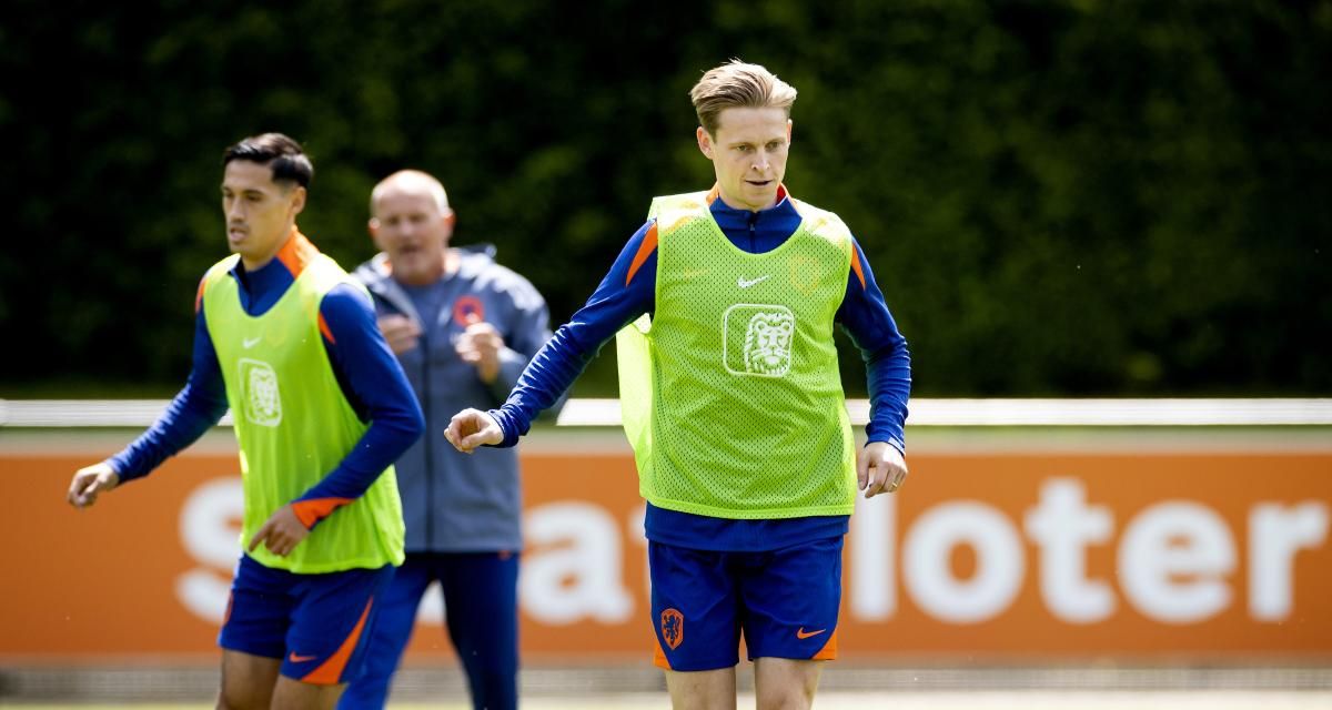 Terrible coup dur pour les Pays-Bas, de Jong forfait pour l'Euro !