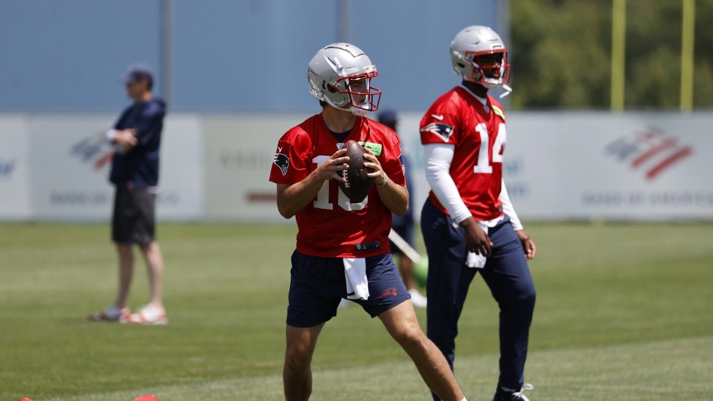 Jacoby Brissett on Drake Maye: You're seeing his progression come alive