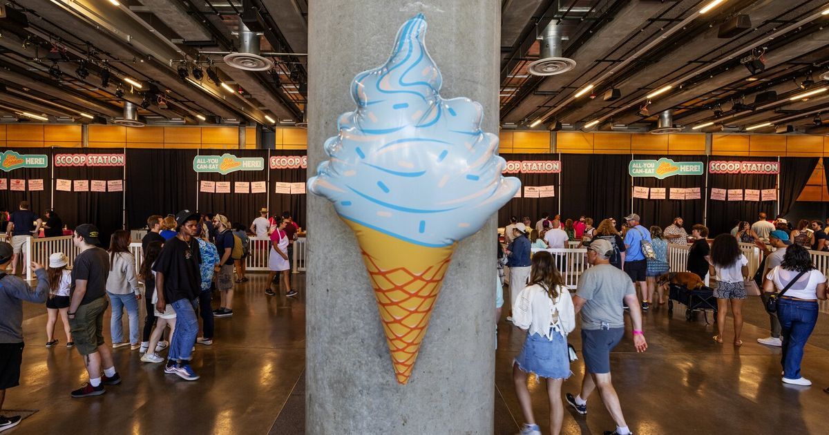 Seattle offered all-you-can-eat ice cream this weekend. Then the lines grew