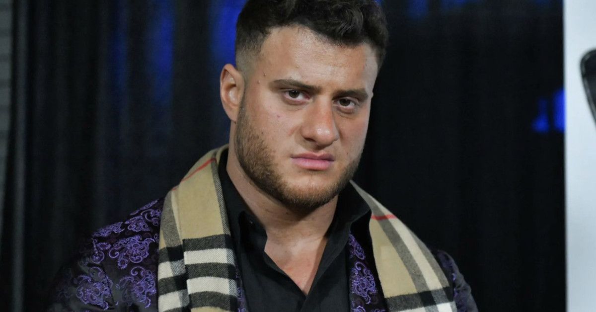 MJF burns down the set of AEW talk show