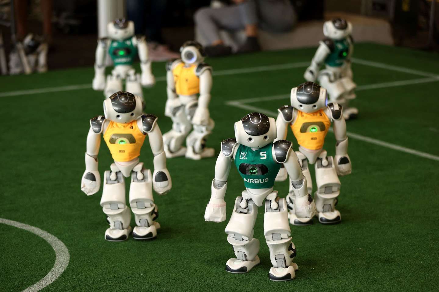 A la RoboCup, des robots dopés à l’intelligence artificielle