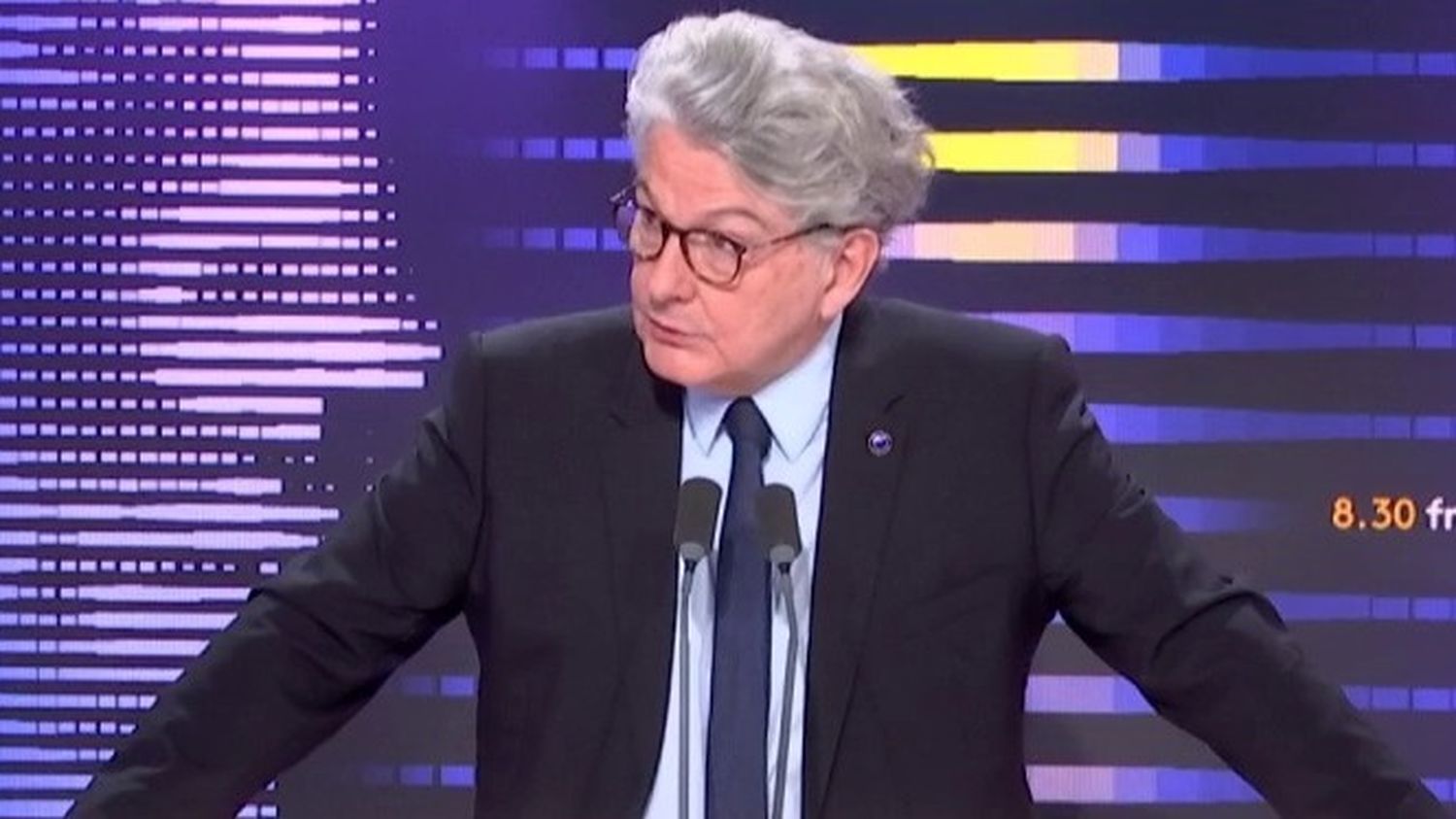 "Non, les réseaux sociaux n'ont pas fait assez pendant ce moment !", déclare sur franceinfo Thierry Breton, commissaire européen