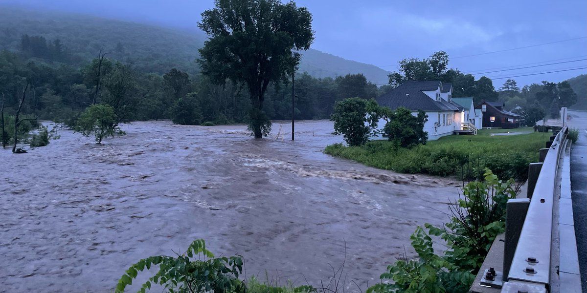 Multiple Vt. roads closed amid massive floods