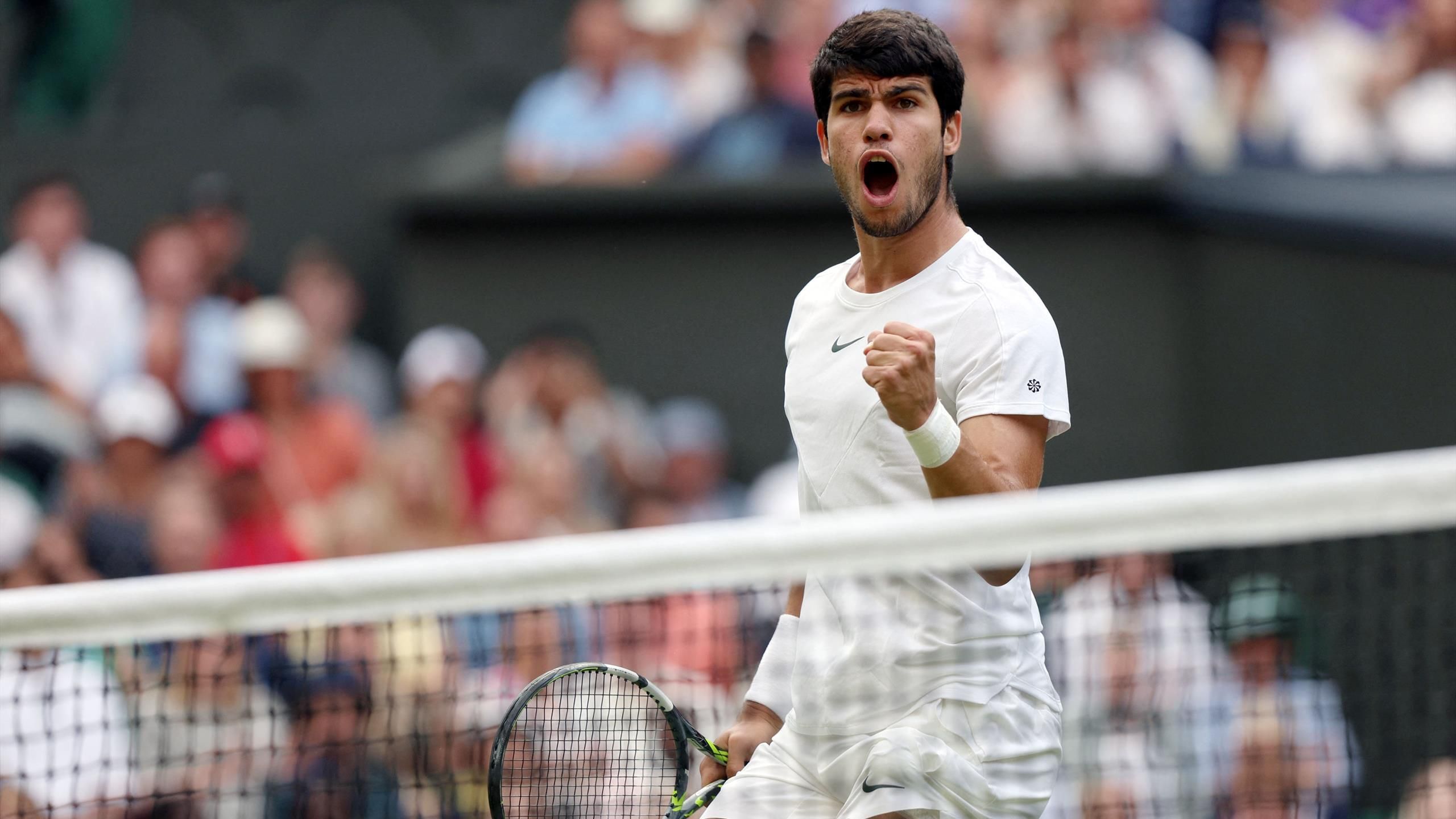 Wimbledon - Carlos Alcaraz écarte Matteo Berrettini en quatre sets pour rejoindre les quarts