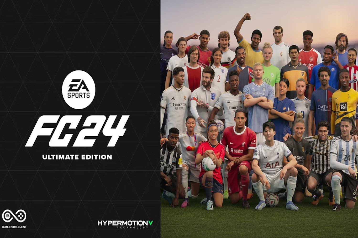 EA Sports FC 24 dévoile sa jaquette. Avec 31 joueurs et joueuses actuels ou passés