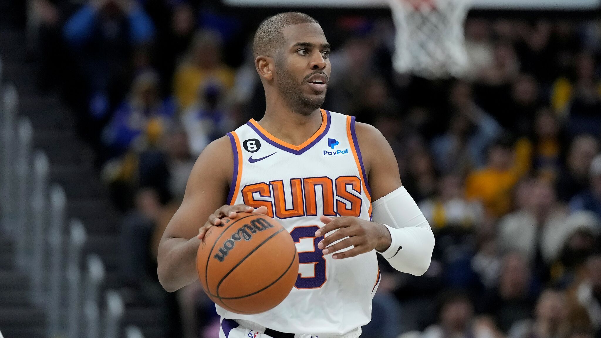 Chris Paul already sounds cranky at idea of coming off Warriors' bench