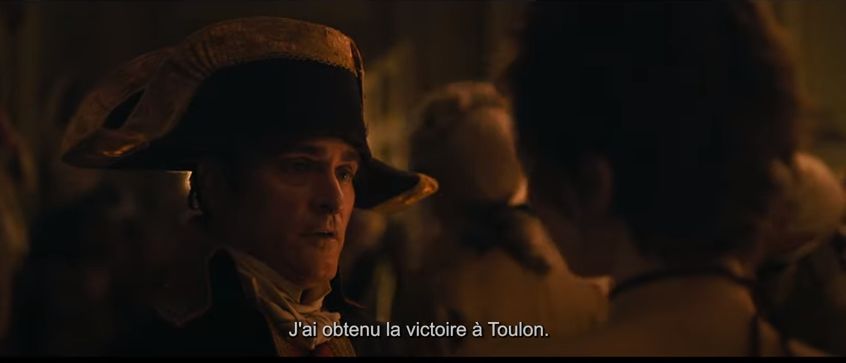 La bande-annonce du film Napoléon avec Joaquin Phoenix dévoilée... et elle évoque Toulon