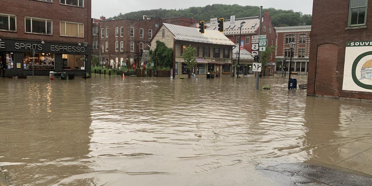 Montpelier police urge people to stay off roads as water rises