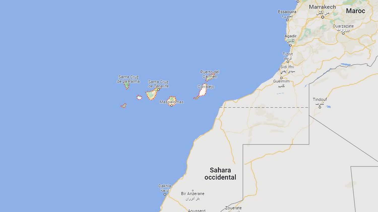 Une embarcation qui pourrait transporter environ 200 migrants localisée au large des Canaries