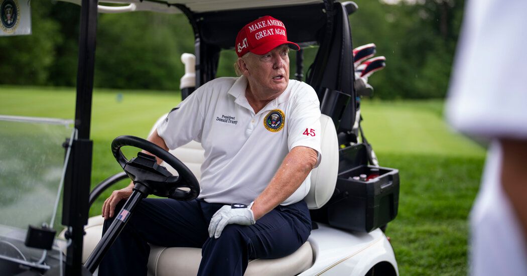 Even as Golf Evolves, Trump Remains on the Outs