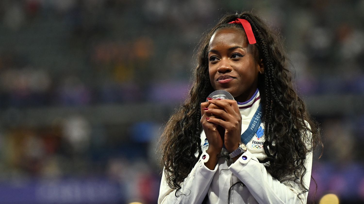 JO de Paris 2024 : Cyréna Samba-Mayela, revenue de "l'enfer" du Covid pour sauver l'équipe de France d'athlétisme