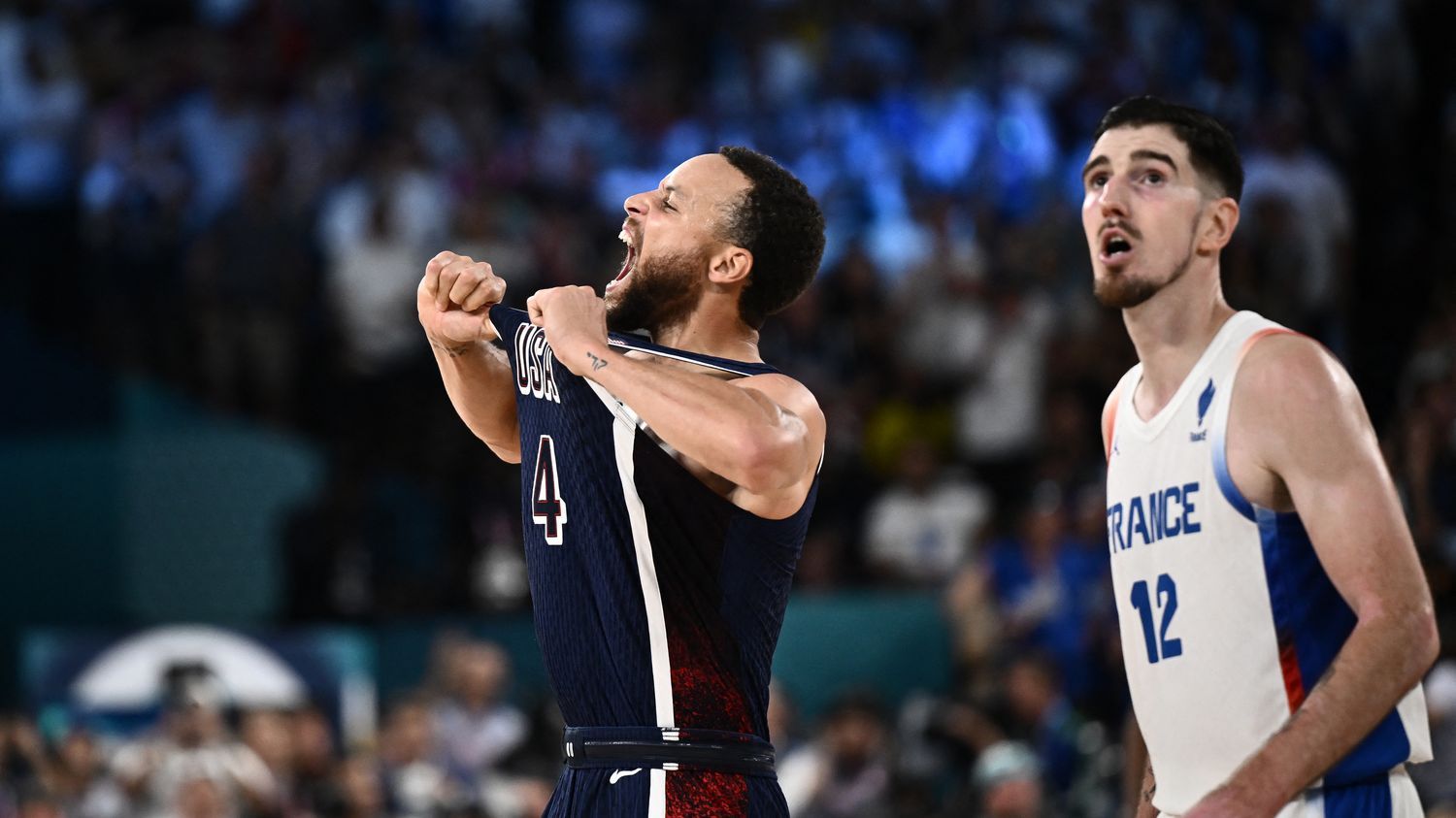 Basket aux JO 2024 : revivez la finale des Bleus, battus de peu par les Etats-Unis et médaillés d'argent