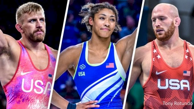 Olympic Wrestling Semifinals & Finals