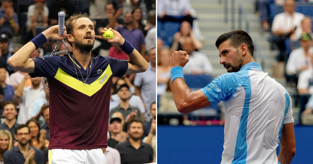 Novak Djokovic Faces Daniil Medvedev in U.S. Open Men's Final