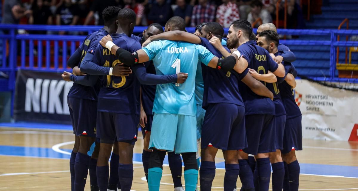 Coupe du Monde Futsal 2024 : l’équipe de France de Futsal se rapproche d’une qualification historique après un court succès en Croatie