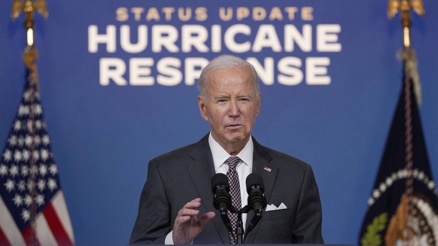 Biden tells Trump to 'get a life, man' and stop storm misinformation