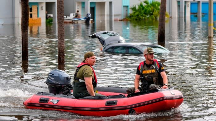 Florida surveys wreckage left by Hurricane Milton