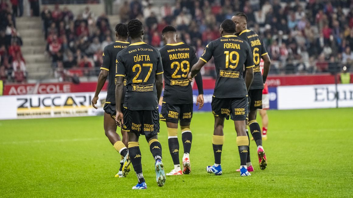 Le groupe de l’AS Monaco pour le déplacement au Havre