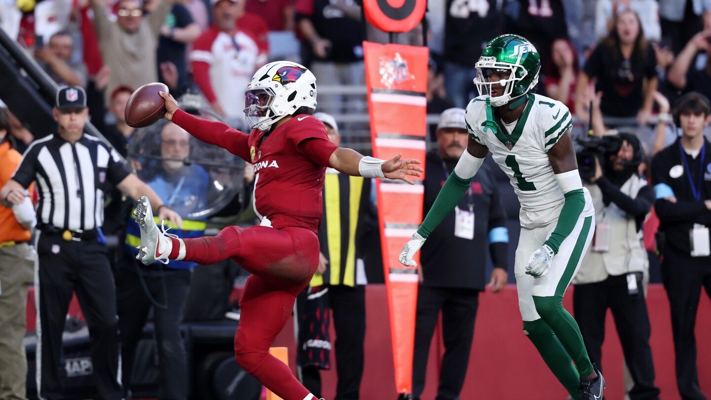 Kyler Murray sparkles, Cardinals rout Jets for fourth straight win