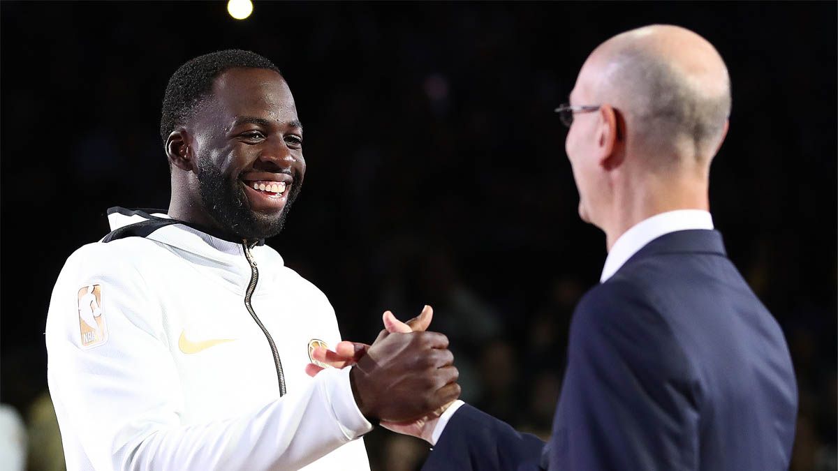 Silver addresses Draymond conversation, happy for Warriors star's return