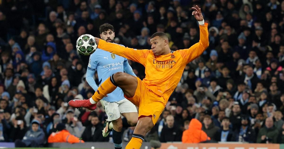 Manchester City-Real Madrid : en vidéo, le but très curieux et chanceux de Kylian Mbappé dans un match renversant