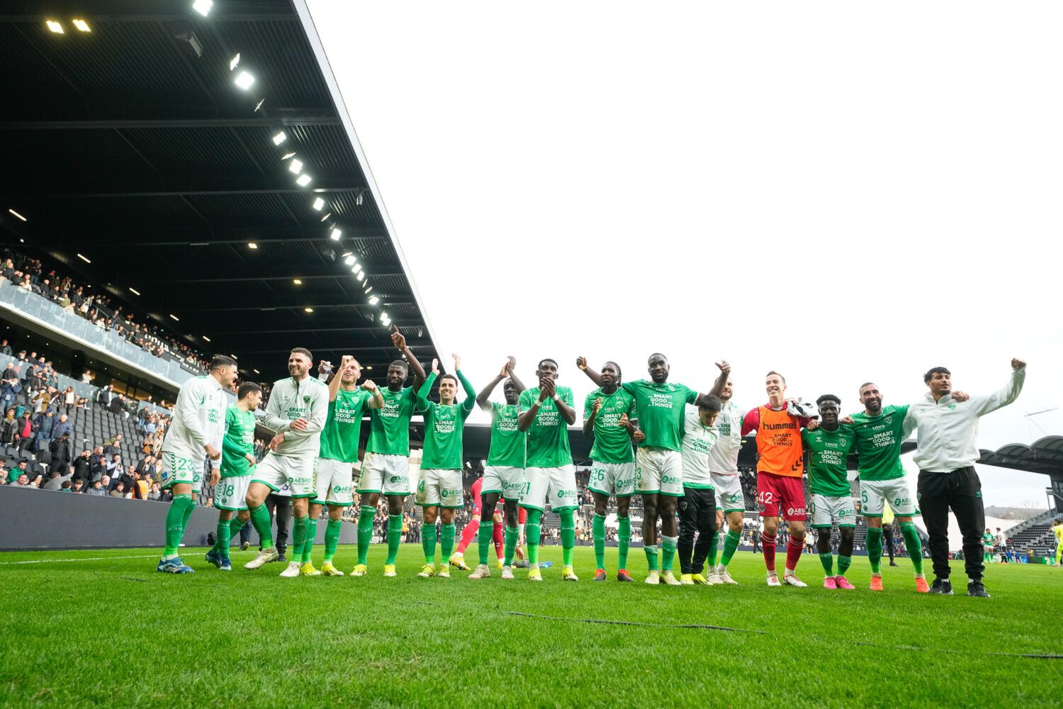 Ligue 2 : Les Verts en tête d'un classement très révélateur !